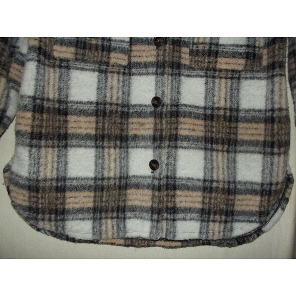 Sanctuary Shacket Shirt Womens Size Medium Town Wool Blend Jacket - Picture 5 of 11